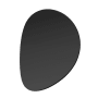 Sonneman Malibu Discs 10" Tall LED Wall Sconce Satin Black