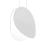 Sonneman Malibu Discs 8" Wide LED Mini Pendant Satin White