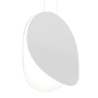Sonneman Malibu Discs 14" Wide Pendant Satin White