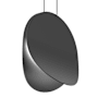 Sonneman Malibu Discs 14" Wide Pendant Satin Black