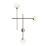 Sonneman Sabon 3 Light 20" Tall LED Wall Sconce Satin Nickel