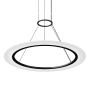 Sonneman Arctic Rings 31" Wide LED Suspension Pendant Satin Black