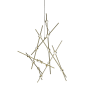 Sonneman Constellation Aquila Minor 13 Light 26" Wide LED Abstract Multi Light Pendant Satin Brass