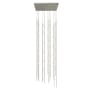 Sonneman Constellation Andromeda 96 Light 24" Wide LED Abstract Multi Light Pendant Satin Nickel