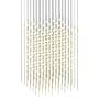 Sonneman Constellation 30" Wide Chandelier Satin Brass / White Optical