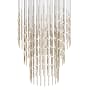 Sonneman Constellation Centaurus Pyramid 3 Light 48" Wide LED Abstract Chandelier Satin Brass