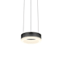 Sonneman Corona 6" Wide Suspension Mini Pendant Satin Black
