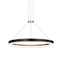 Sonneman Corona 24" Wide Suspension Pendant Satin Black