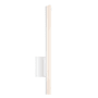 Sonneman Stiletto 24" LED Wall Sconce Satin White