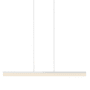 Sonneman Stiletto 33" Wide Linear Pendant Satin White