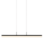 Sonneman Stiletto 32" Wide Linear LED Chandelier Satin Black
