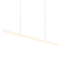 Sonneman Stiletto 60" Wide Linear Pendant Satin White