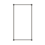 Sonneman Purolinear 360 24"/48" Rectangle LED Wall Bar Satin Black