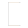 Sonneman Purolinear 360 24"/48" Rectangle LED Wall Bar Satin White