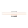 Sonneman Tubo Slim 18" LED Bath Bar with Flat Trim Polished Chrome