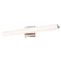 Sonneman Tubo Slim 24" LED Bath Bar with Flat Trim Satin Nickel