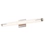 Sonneman Tubo Slim 24" LED Bath Bar with Spine Trim Satin Nickel