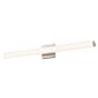 Sonneman Tubo Slim 32" LED Bath Bar with Flat Trim Satin Nickel