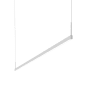 Sonneman Thin-Line 72" Wide Single Sided Integrated LED Suspension Linear Pendant - 3500K Satin White