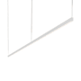 Sonneman Thin-Line 96" Wide Linear Pendant Satin White