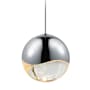 Sonneman Grapes 4" Wide LED Mini Pendant Polished Chrome