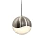 Sonneman Grapes 4" Wide LED Mini Pendant Satin Nickel