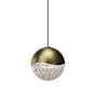 Sonneman Grapes 4" Wide LED Mini Pendant Brass
