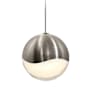 Sonneman Grapes 4" Wide LED Mini Pendant Satin Nickel