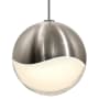 Sonneman Grapes 4" Wide LED Mini Pendant Satin Nickel