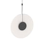 Sonneman Meclisse 9" Wide LED Mini Pendant Satin Black