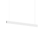 Sonneman Lithe 48" Wide Suspension Linear Pendant Textured White