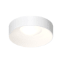Sonneman Ilios 18" Wide LED Flush Mount Drum Ceiling Fixture - 277 Satin White