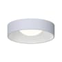 Sonneman Ilios 22" Wide LED Flush Mount Drum Ceiling Fixture - 3500K Dove Gray
