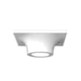 Sonneman Zoom 6" Wide LED Flush Mount Ceiling Fixture Satin White