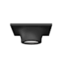 Sonneman Zoom 6" Wide LED Flush Mount Ceiling Fixture Satin Black
