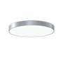 Sonneman Pi 24" Wide LED Flush Mount Drum Ceiling Fixture - 3000K - 277 Bright Satin Aluminum