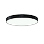 Sonneman Pi 24" Wide LED Flush Mount Drum Ceiling Fixture - 3000K - 277 Satin Black