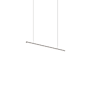 Sonneman Fino 36" Wide LED Suspension Linear Pendant Satin Black