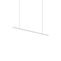 Sonneman Fino 48" Wide LED Suspension Linear Pendant Polished Chrome