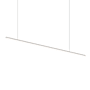 Sonneman Fino 70" Wide LED Suspension Linear Pendant Polished Chrome
