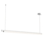 Sonneman Keel 60" Wide Linear Pendant Satin White