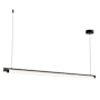 Sonneman Keel 60" Wide Linear Pendant Satin Black