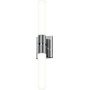 Sonneman 2 Light 24" Tall LED Bathroom Sconce Polished Chrome