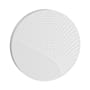 Sonneman Dotwave Large Round LED Sconce Textured White