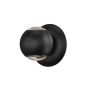 Sonneman Hemisphere 5" Tall LED Wall Sconce Textured Black