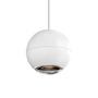 Sonneman Hemisphere 4" Wide LED Mini Pendant Textured White