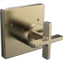 Speakman Lura Single Function Valve Trim Only with Cross Handle Brushed Bronze