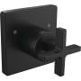 Speakman Lura Single Function Valve Trim Only with Cross Handle Matte Black