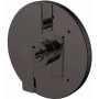 Speakman Vector Dual Function Pressure Balanced Valve Trim Only with Double Lever Handle and Integrated Diverter - Less Rough In Matte Black