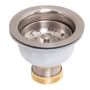 Speakman 1-1/2" Brass and Stainless Steel Basket Strainer Stainless Steel